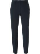 Piazza Sempione Tapered Trousers, Women's, Size: 40, Blue, Cotton/spandex/elastane