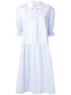 Vivetta Striped Dress - Blue