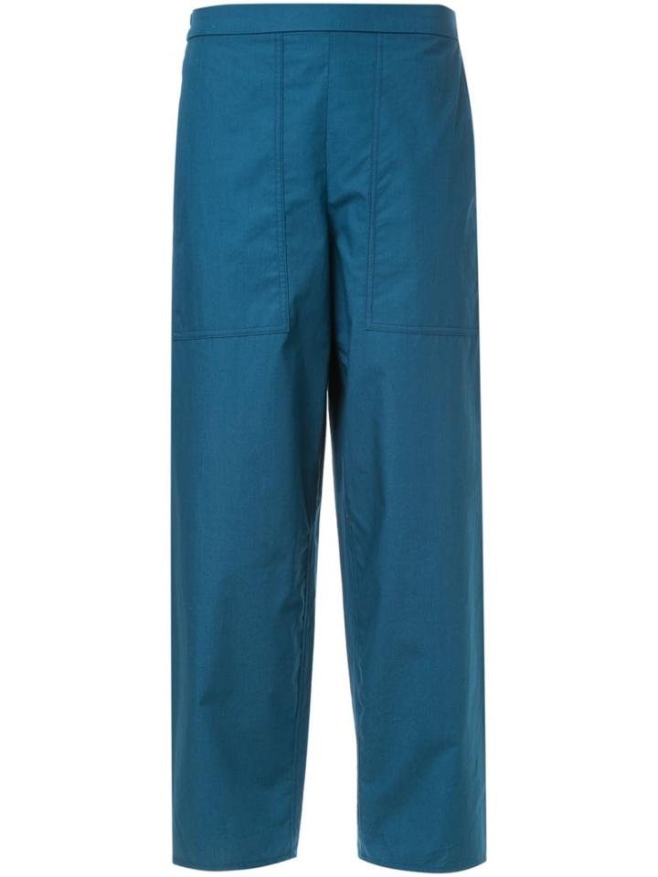 Lemaire Cropped Elasticated Trousers