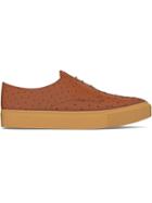 Myswear Hoxton Sneakers, Men's, Size: 41, Brown, Ostrich Leather/rubber