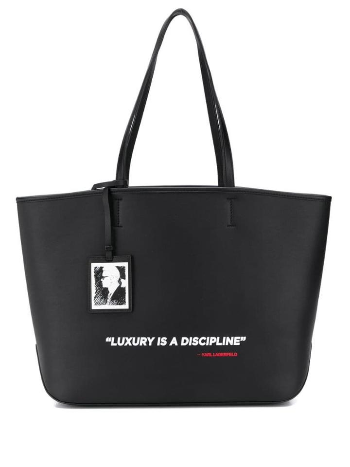Karl Lagerfeld Karl Legend Tote - Black