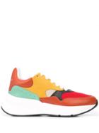 Alexander Mcqueen Oversized Runner Sneakers - Multicolour