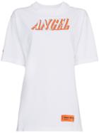 Heron Preston Angel Printed Cotton T Shirt - White