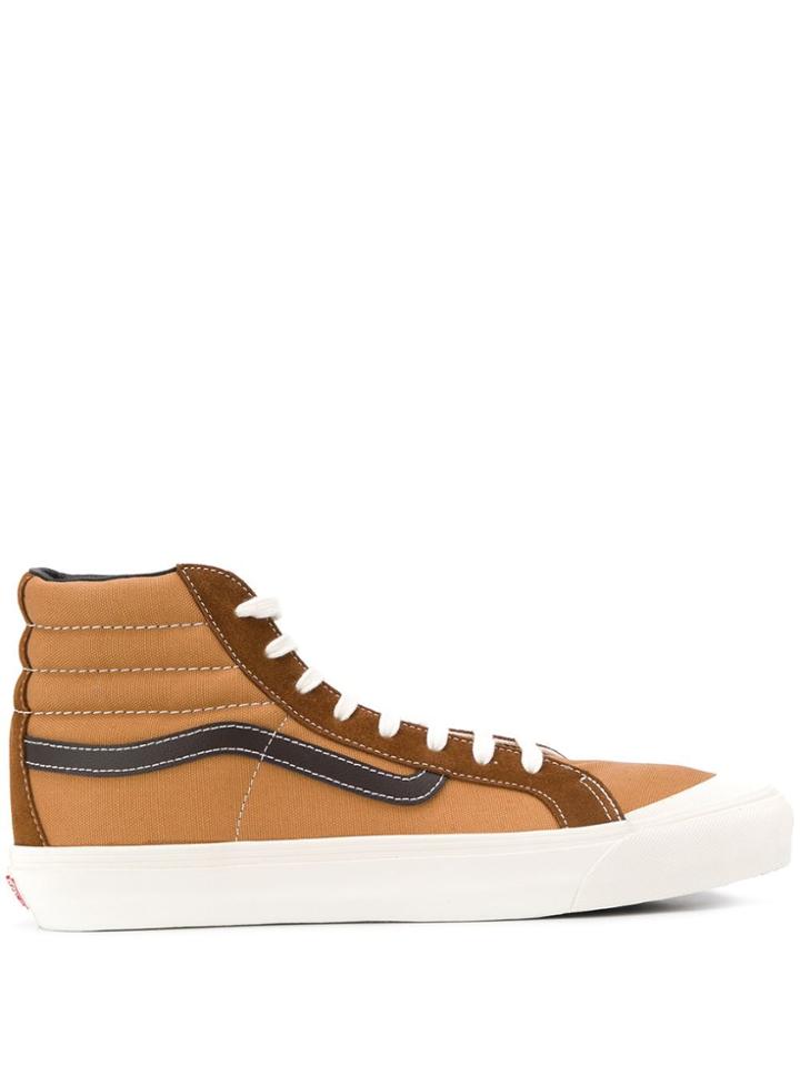 Vans Sk8 Hi High-top Sneakers - Brown