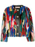 Marni Cropped Jacket - Multicolour