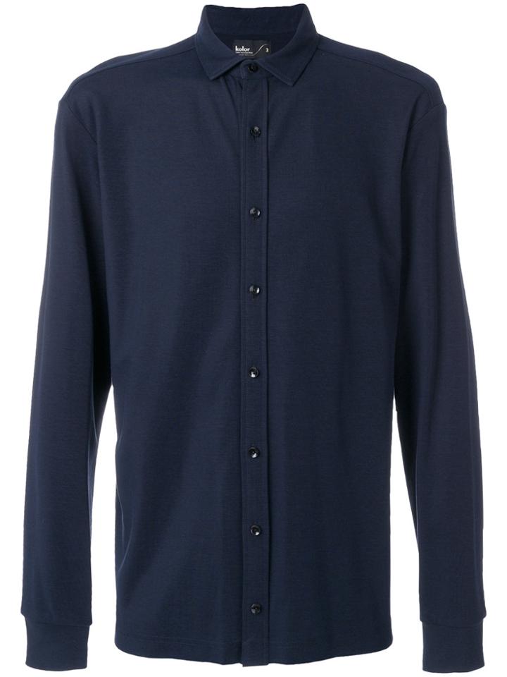 Neil Barrett Arrow Print Shirt - Blue