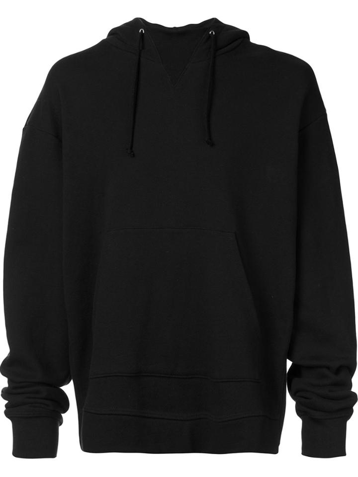 John Elliott Boxy-fit Hoodie - Black