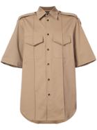 Yang Li Military Style Shirt - Nude & Neutrals