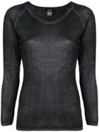 Avant Toi Slim Fit Sweater - Black