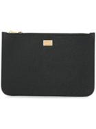 Dolce & Gabbana Logo Zipped Wallet - Black