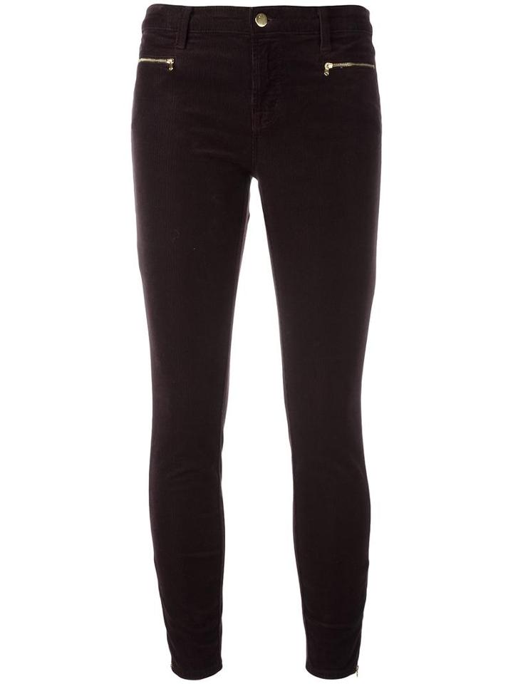 J Brand 'iselin' Skinny Corduroy Jeans, Women's, Size: 29, Pink/purple, Cotton/polyester/polyurethane/modal