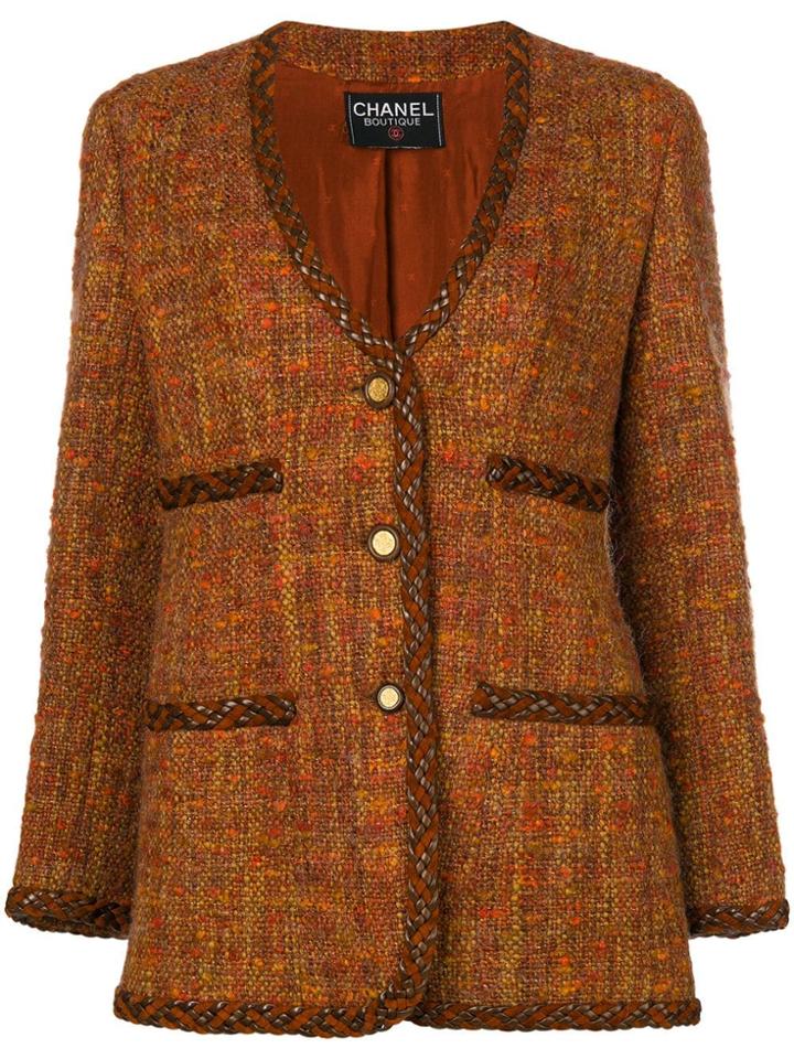 Chanel Vintage 1979 Tweed Jacket - Brown