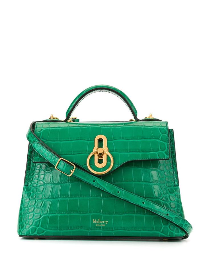 Mulberry Mini Seaton Tote Bag - Green