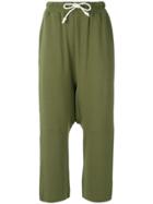 Uma Raquel Davidowicz Cropped Trousers - Green