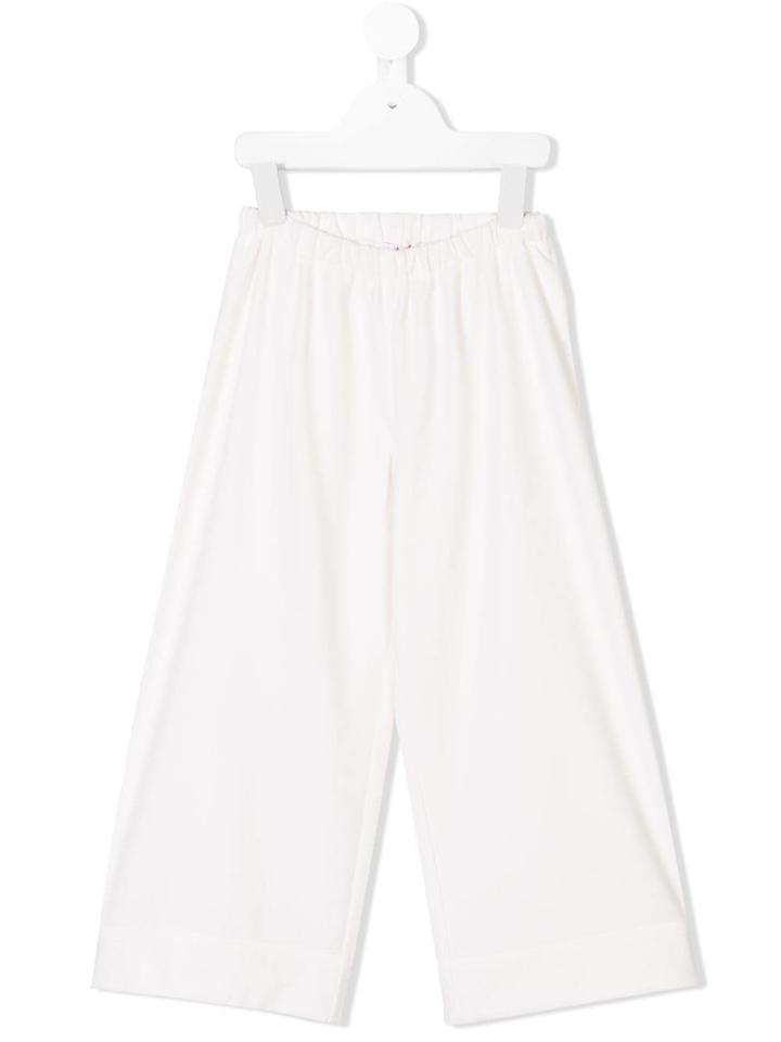 Il Gufo Elasticated Waist Trousers - White