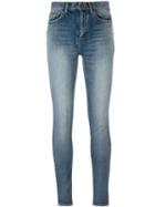 Saint Laurent Classic Skinny Jeans, Women's, Size: 29, Blue, Cotton/spandex/elastane