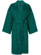Theory New Divide Coat - Green