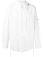 Craig Green Hooded Shirt, Men's, Size: Xs, White, Cotton
