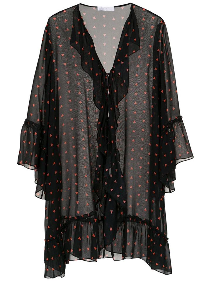 Nk Silk Kimono - Black