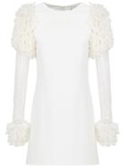 Andrea Bogosian Lace Embellishment Blouse - White