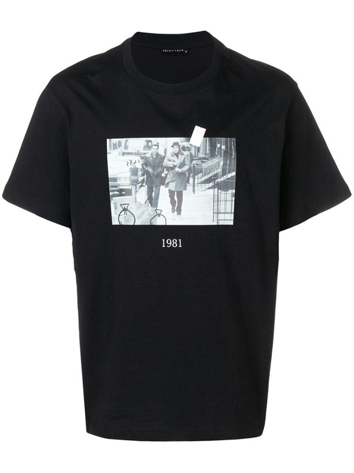 Throwback. Donnie T-shirt - Black