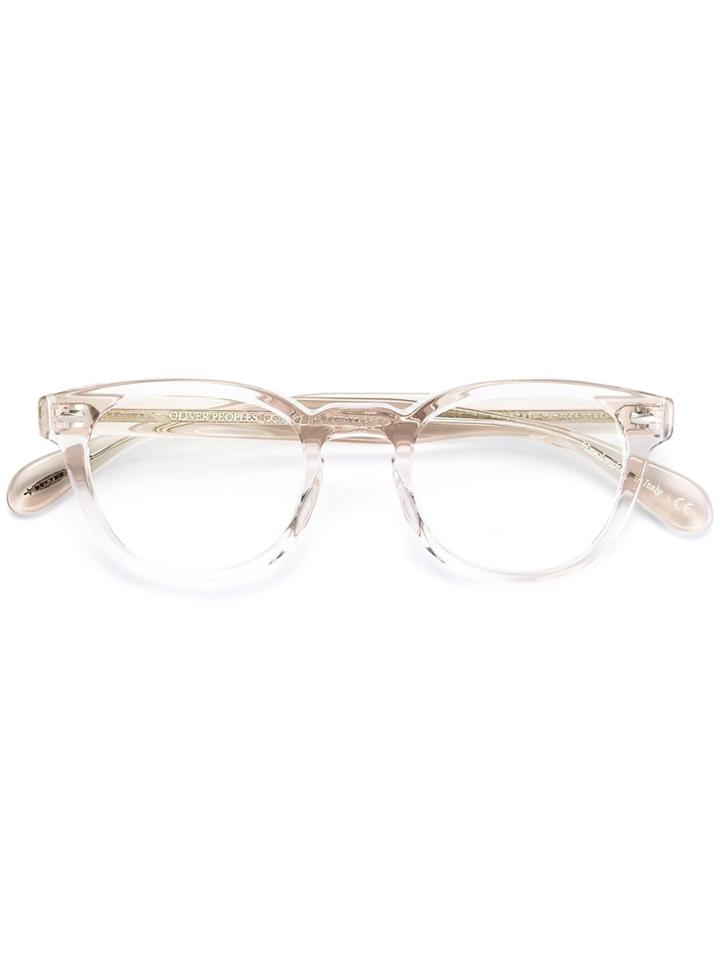 Oliver Peoples 'sheldrake' Glasses - Nude & Neutrals