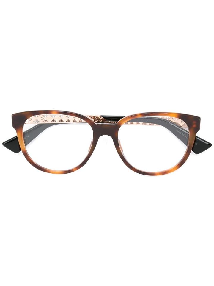 Dior Eyewear 'diorama 02' Glasses - Brown
