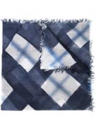 Faliero Sarti Checked Scarf, Women's, Virgin Wool