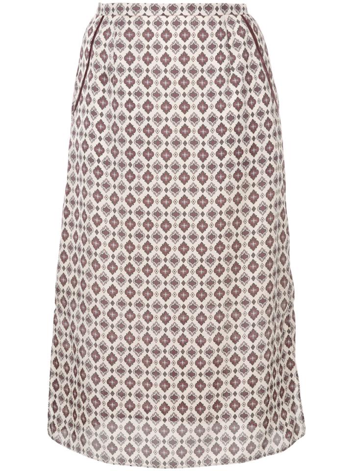 Cityshop Printed Skirt - Nude & Neutrals