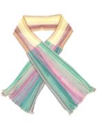 M Missoni - Ribbed Knit Scarf - Women - Cotton/polyamide - One Size, Cotton/polyamide