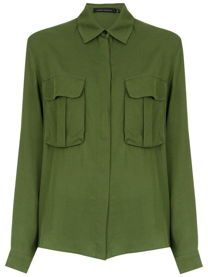 Andrea Marques Loose Fit Shirt - Green