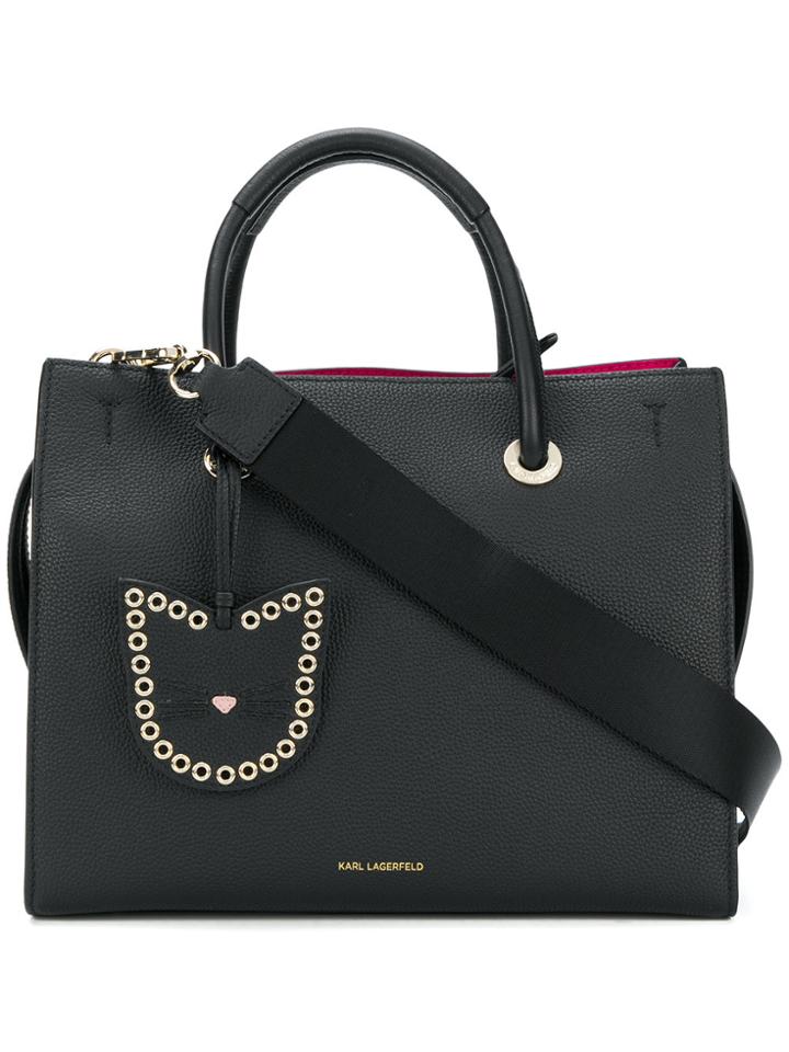 Karl Lagerfeld Karry All Shopper Tote - Black