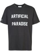 Fuct 'artificial Paradise' Print T-shirt, Men's, Size: Large, Black, Cotton