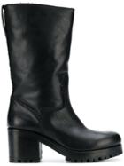 Strategia Mid-calf High Boots - Black