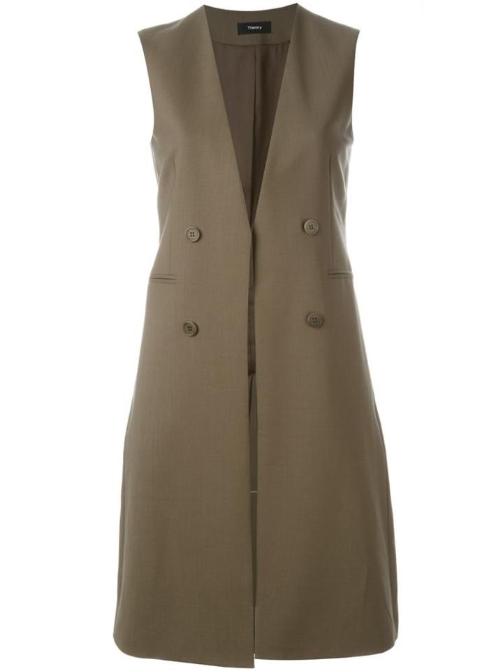 Theory Sleeveless Long Jacket