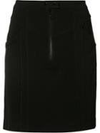A.l.c. - Porter Skirt - Women - Silk/spandex/elastane/viscose - 2, Black, Silk/spandex/elastane/viscose