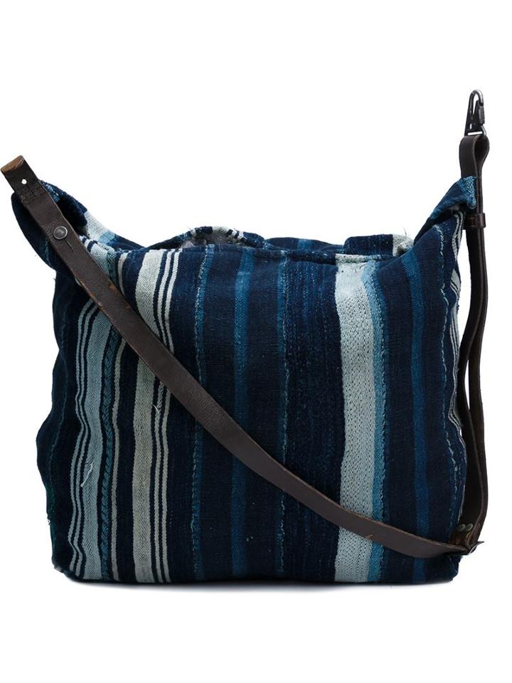 Greg Lauren Denim Shoulder Bag