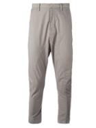 Poème Bohémien Drop-crotch Trousers, Men's, Size: 48, Grey, Cotton/spandex/elastane