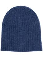 Alex Mill Ribbed Beanie Hat - Blue