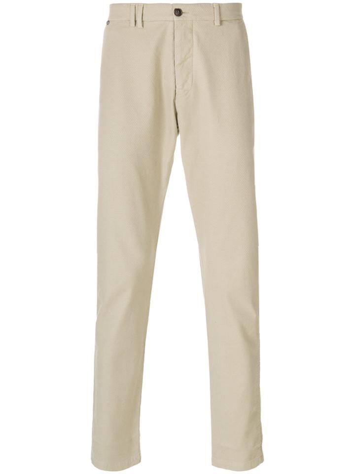Al Duca D'aosta 1902 Slim-fit Trousers - Nude & Neutrals