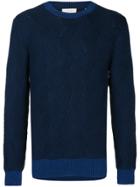 Cerruti 1881 Classic Knitted Sweater - Blue