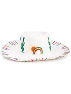 Mira Mikati Desert Print Woven Hat