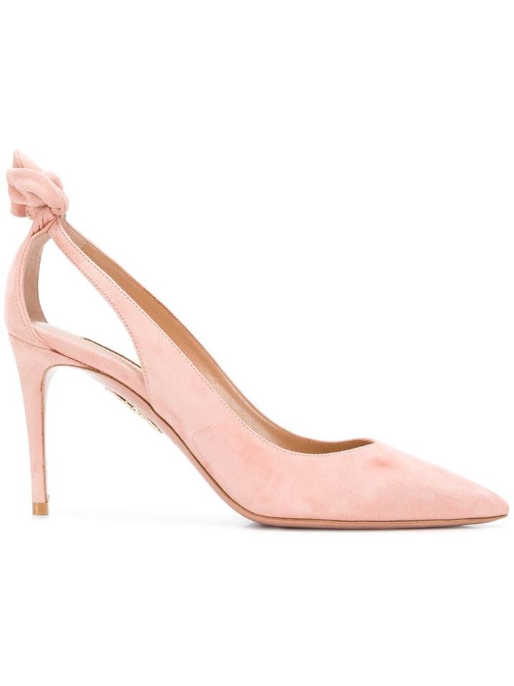 Aquazzura Deneuve 105 Pumps - Pink & Purple