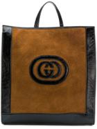 Gucci Ophidia Large Tote Bag - Brown