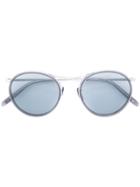 Oliver Peoples Mp-3 30th Round Frame Sunglasses - Metallic