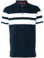 Paul & Shark Striped Polo Shirt, Men's, Size: Large, Blue, Cotton
