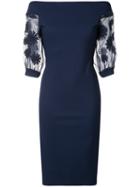 Chiara Boni La Petite Robe - Elke Dress - Women - Polyamide/spandex/elastane - 42, Blue, Polyamide/spandex/elastane
