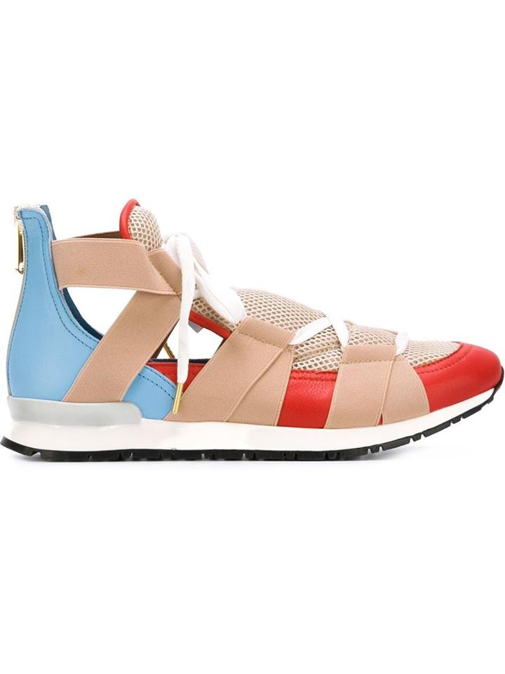 Vionnet Open Low-top Sneakers