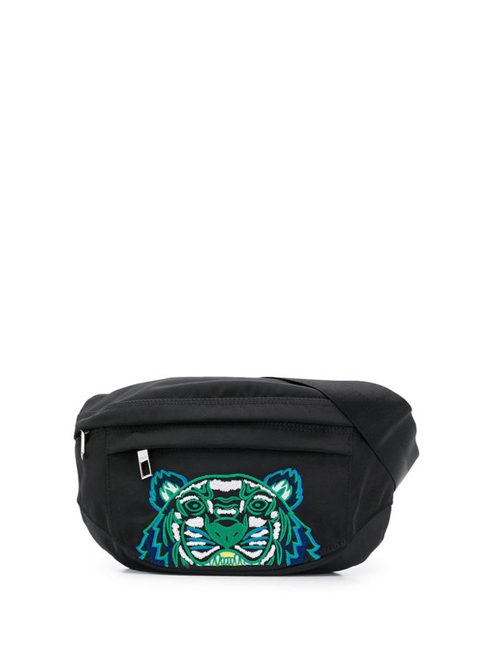 Kenzo Embroidered Logo Belt Bag - Black