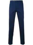 Pt01 - Skinny Fit Trousers - Men - Cotton/spandex/elastane - 58, Blue, Cotton/spandex/elastane